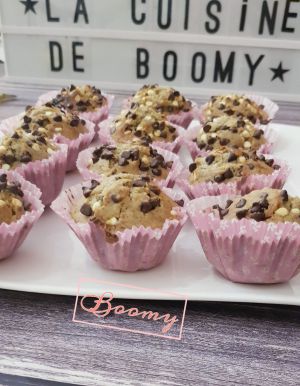 Recette Muffins banane pépites de chocolat