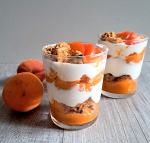 Recette Verrines au curd d'abricots