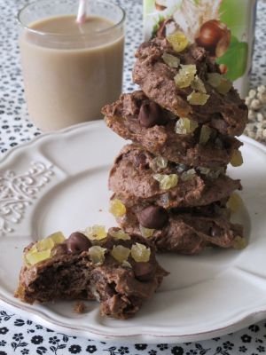 Recette Browkie à l'ananas, au chocolat et à la noisette avec Alpro boisson® (vegan)