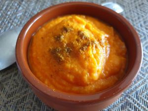 Recette Purée parfumée aux carottes