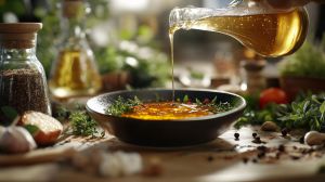 Recette Sauce au miel et herbes fraîches pour des légumes rôtis savoureux