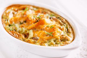 Recette Gratin aux deux saumons