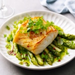 Recette Morue frite aux asperges