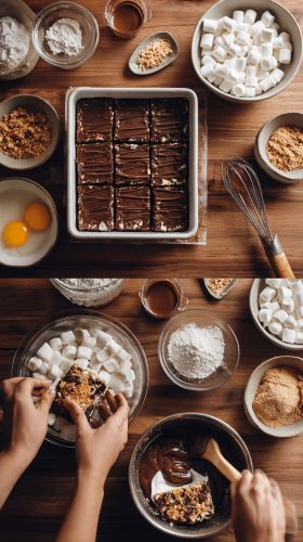 Recette Smore Candy Bars: A Gooey, Irresistible Treat in 10 Minutes