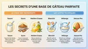 Recette Gâteau yaourt chef : les secrets des grands pâtissiers