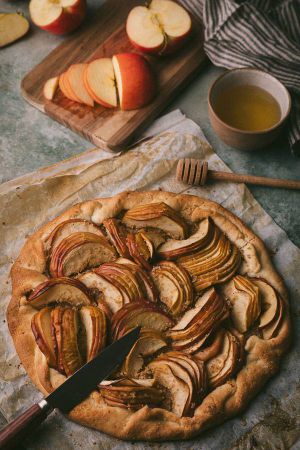 Recette Tarte rustique aux pommes