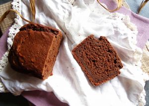 Recette Cake vegan fondant au chocolat noir