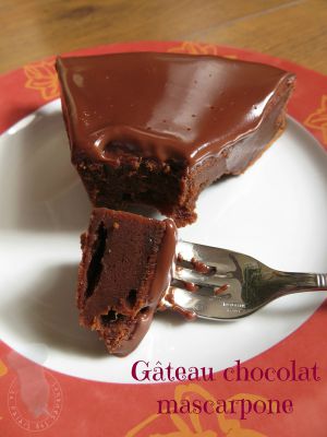 Recette Gâteau chocolat mascarpone