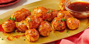 Recette Firecracker Chicken Meatballs