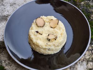 Recette Risotto céto à la truffe