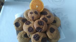 Recette Cookies orange /chocolat