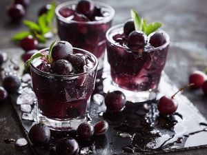 Recette Gelée de cassis en verrines