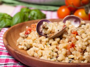 Recette Fregola sarda en risotto