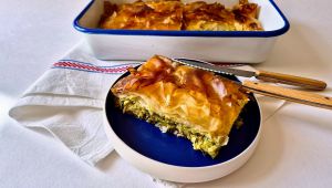 Recette Feuilleté grec aux courgettes (“kolokythopita”)