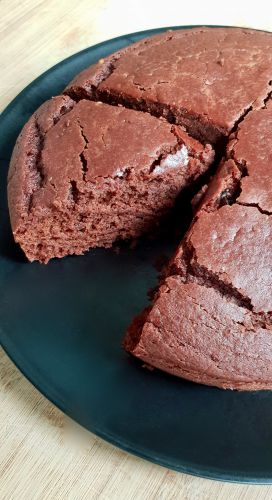 Recette Gâteau au chocolat vegan, à la compote de pommes