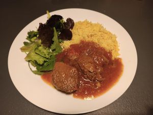 Recette Mijoté de boeuf à la tomate au cookéo ou pas