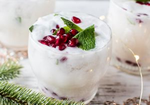 Recette Cocktail parfait des fêtes c'est le mojito du Noël blanc!