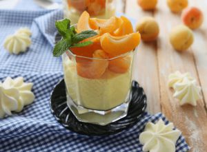 Recette Coupe crèmeuse aux abricots