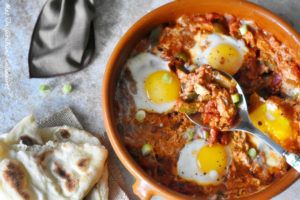 Recette Menemen Turc (Oeufs aux poivrons et tomates)