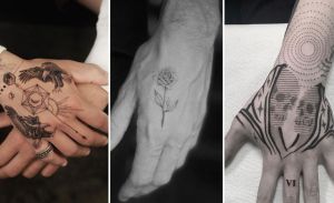 Recette Tatouage main homme : 100 idées très tendance