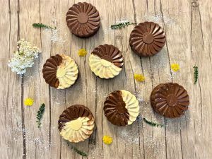 Recette Moelleux choco-coco, coque en chocolat