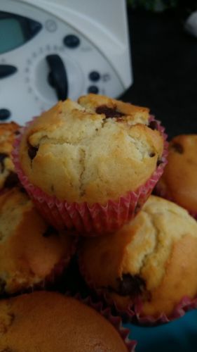 Recette Mes muffins moelleux au coeur Nutella