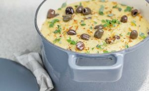 Recette Polenta crèmeuse aux olives