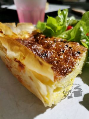 Recette Recette pour fêter le nouvel an mondial : une Banitsa Bulgare au fromage