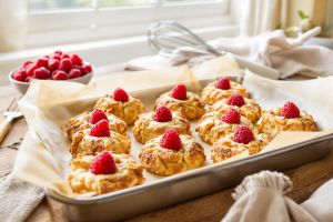 Recette Cette recette de Cyril Lignac pour des financiers à la framboise va vous rendre accro !