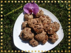 Recette Cookies Vegan aux flocons d'avoine au thermomix ou sans