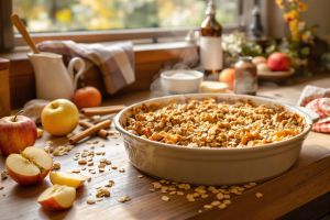 Recette Ce crumble d’automne à 4 ingrédients fond en bouche (tu vas l’adorer !)