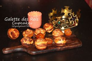 Recette Galette des rois cupcakes