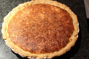 Recette Quiche au poireau et lardons