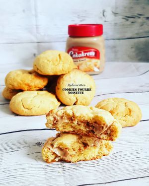 Recette Cookies gourmands à la pâte à tartiner noisette