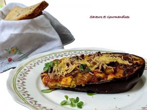 Recette Aubergines farcies aux fromages – Recette facile et pleine de saveurs