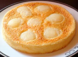 Recette Clafoutis au cidre et à la poire