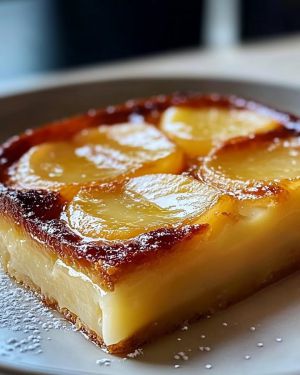 Recette Gâteau Flan Pommes : la recette facile et fondante