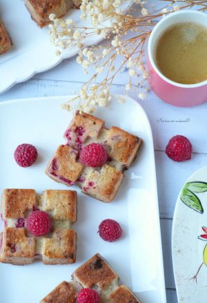 Recette Cookies framboises et chocolat blanc