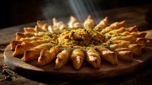 Recette Tarte soleil au couscous épicé