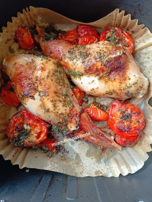 Recette Lapin à la tomate