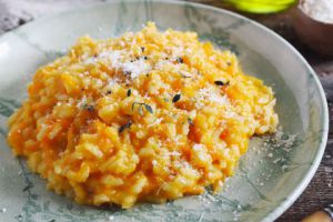 Recette Risotto aux carottes et parmesan