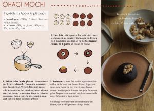 Recette Ohagi mochi aux noix