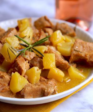 Recette Sauté de porc et ananas COOKEO