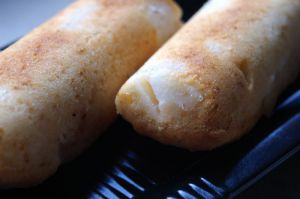 Recette Bûchettes moelleuses aux poires et noix de coco - recette vegan