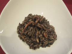 Recette Risotto à l’encre de seiche