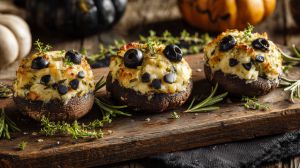 Recette Champignons rigolos d’Halloween