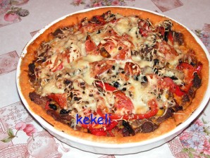 Recette Quiche tex-mex