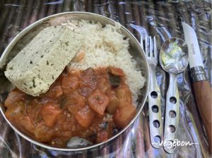 Recette Repas véganes en camp scout