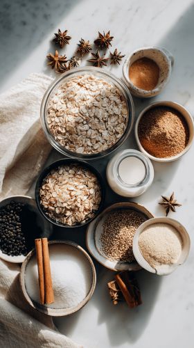 Recette Chai Spiced Overnight Oats: Cozy Mornings in a Jar