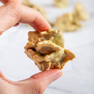 Recette Roses des sables aux amandes et thé matcha